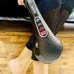 Using handheld massager on the leg. Best Handheld massager