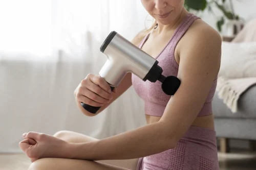 how to reset massage gun