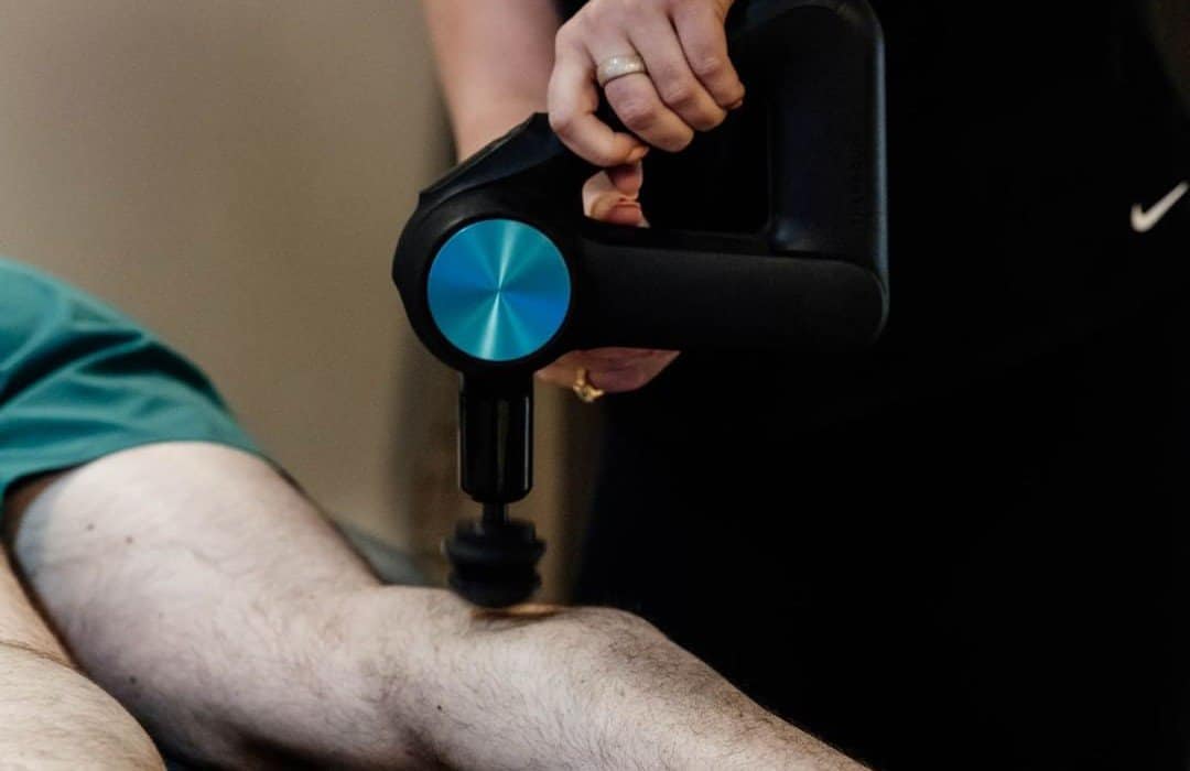 Massage gun is helpful in relieving muscle pain
