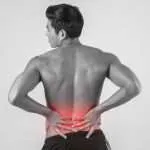 Tailbone massage pain relief