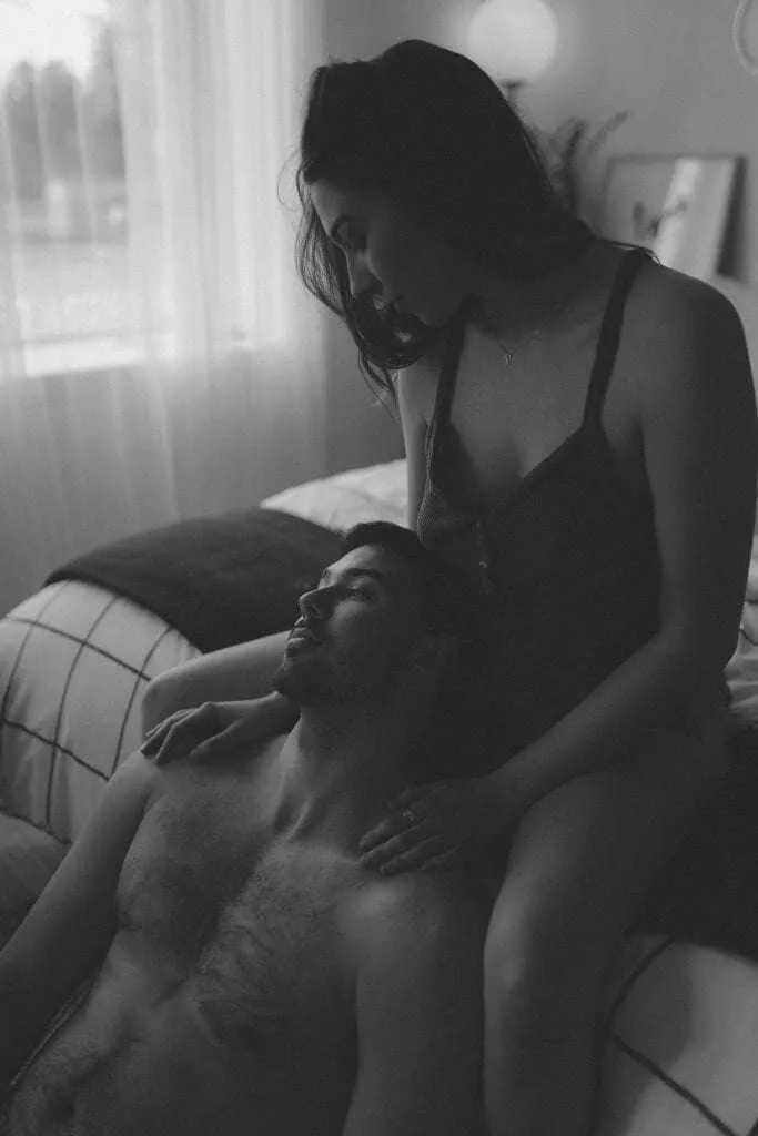 loving couple sitting together
prostate massage