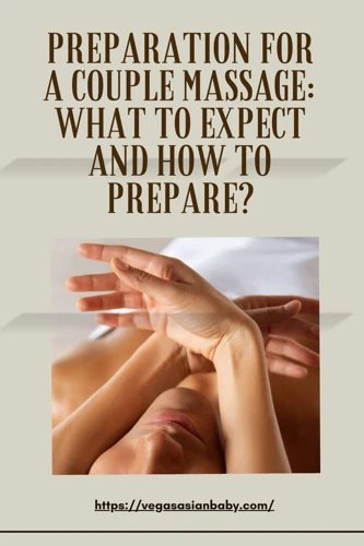 How To Prepare For A Couples Massage