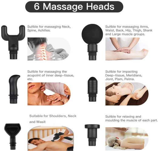How To Use Massage Gun Heads