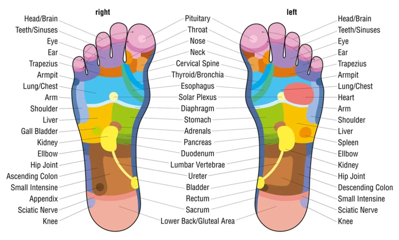 Massaging The Feet