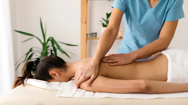 Preparation For A Relaxing Massage