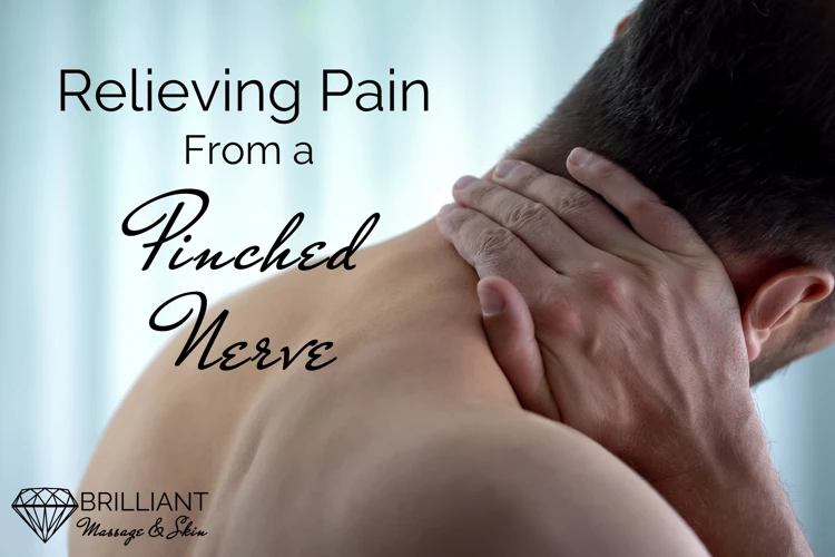 Preparation For Massaging A Pinched Nerve