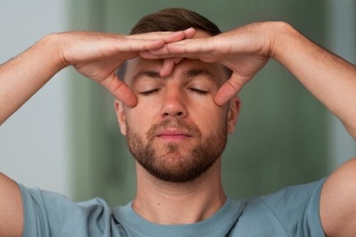 headache pressure points