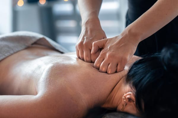 Japanese full body massage session blending traditional and modern spa methods