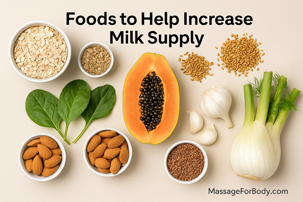 foods to increase milk supply