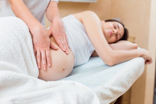 prenatal massage side lying position safe during pregnancy