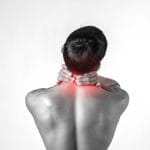 woman experiencing neck pain after massage side effects