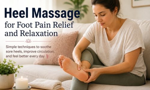 Heel Massage for Foot Pain Relief and Relaxation